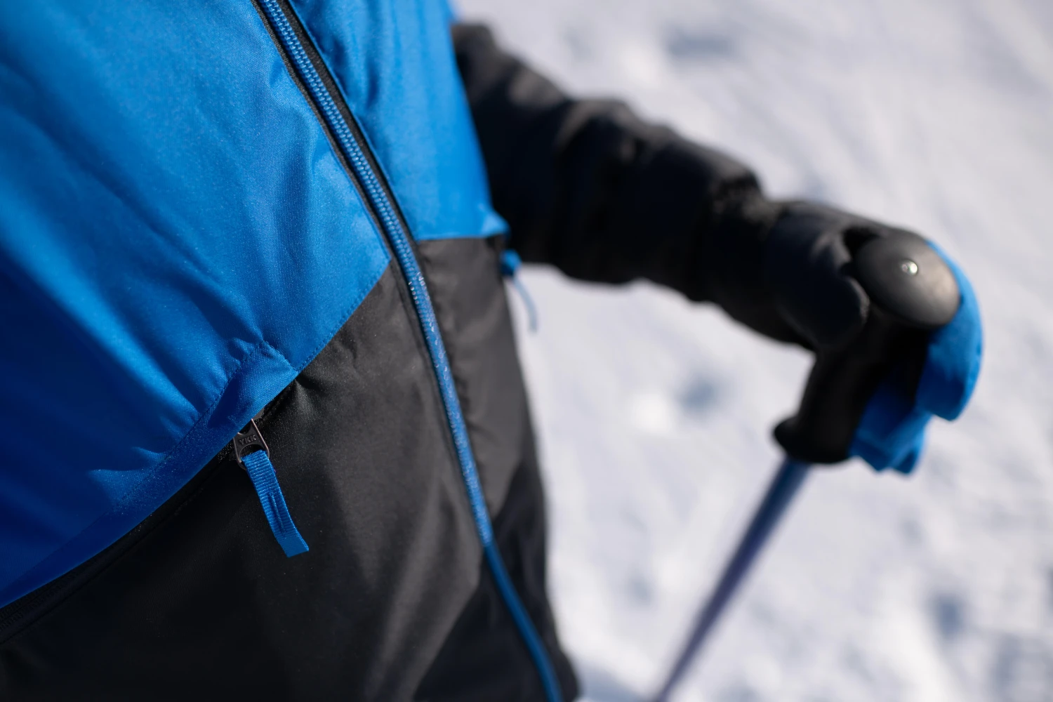 WEDZE Kids' Downhill Ski Jacket - 100 Blue 14 WEDZE Kids' Downhill Ski Jacket - 100 Blue - Image 12