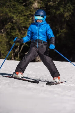 WEDZE Kids' Downhill Ski Jacket - 100 Blue 30 WEDZE Kids' Downhill Ski Jacket - 100 Blue -Winter Sports Gear 100 downhill ski padded jacket kids 12