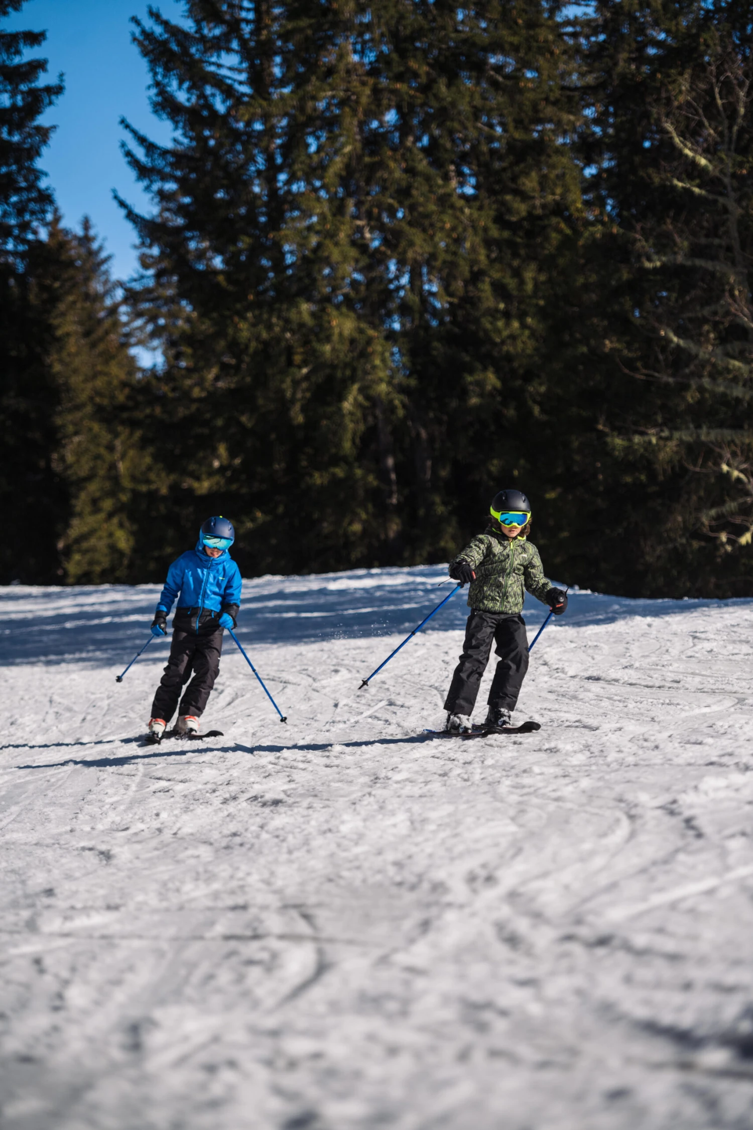 WEDZE Kids' Downhill Ski Jacket - 100 Blue 18 WEDZE Kids' Downhill Ski Jacket - 100 Blue - Image 16