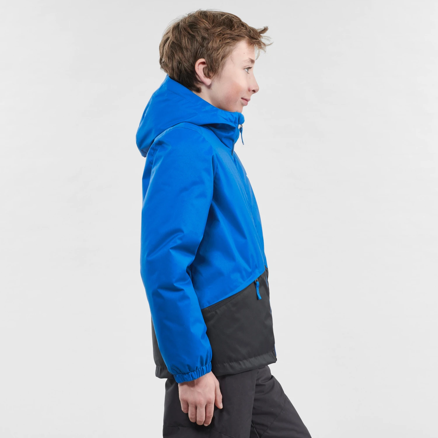 WEDZE Kids' Downhill Ski Jacket - 100 Blue 6 WEDZE Kids' Downhill Ski Jacket - 100 Blue - Image 4