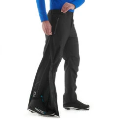Men's Cross-Country Skiing Overpants - 150 Black -Winter Sports Gear 150 cross country skiing overpants men 4
