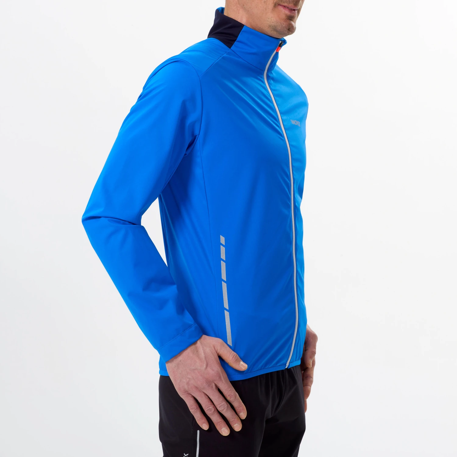 Men's Cross-Country Ski Jacket - 100 Blue 5 Men's Cross-Country Ski Jacket - 100 Blue - Image 3