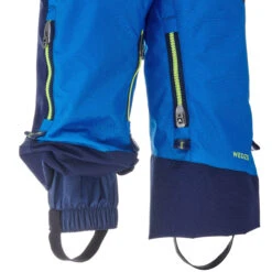 WEDZE Kids' Downhill Ski Suit - 580 Blue -Winter Sports Gear 580 downhill ski suit kids 11