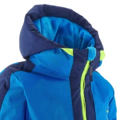 WEDZE Kids' Downhill Ski Suit - 580 Blue -Winter Sports Gear 580 downhill ski suit kids 7