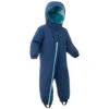 WEDZE Kids' Snowsuit - Warm 500 Blue -Winter Sports Gear baby ski snowsuit warm blue