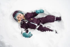 WEDZE Kids' Snowsuit - Warm 500 Purple -Winter Sports Gear baby ski snowsuit warm purple 11