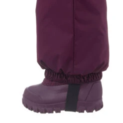 WEDZE Kids' Snowsuit - Warm 500 Purple -Winter Sports Gear baby ski snowsuit warm purple 4