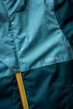 WEDZE Kids' Winter Jacket - Warm Blue -Winter Sports Gear baby winter jacket warm blue 11