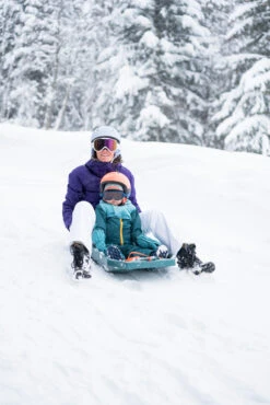 WEDZE Kids' Winter Jacket - Warm Blue -Winter Sports Gear baby winter jacket warm blue 12