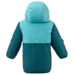 WEDZE Kids' Winter Jacket - Warm Blue -Winter Sports Gear baby winter jacket warm blue 3