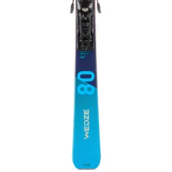 WEDZE Backcountry Skis With Bindings And Skins - XLD 500 Black/Blue -Winter Sports Gear backcountry skis with bindings and skins xld 500 black blue 7