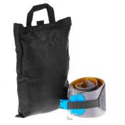 WEDZE Backcountry Skis With Bindings And Skins - XLD 500 Black/Blue -Winter Sports Gear backcountry skis with bindings and skins xld 500 black blue 9