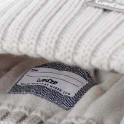 WEDZE Cable-Knit Wool Fur Hat - Kids -Winter Sports Gear cable knit wool fur hat kids 5