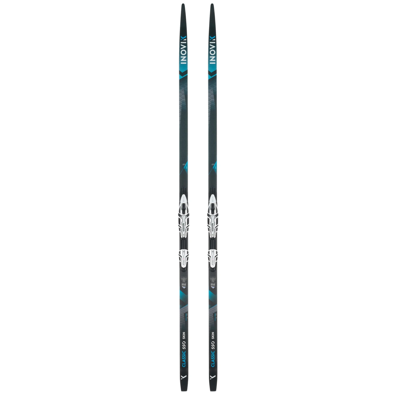 Cross-Country Skis With Xcelerator Bindings - XC S 550 Skins Medium Camber 4 Cross-Country Skis With Xcelerator Bindings - XC S 550 Skins Medium Camber - Image 2