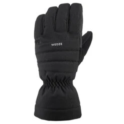 WEDZE Downhill Ski Gloves - 500 Black
