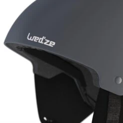 WEDZE Downhill Ski Helmet - H 100 Grey 16 WEDZE Downhill Ski Helmet - H 100 Grey -Winter Sports Gear downhill ski helmet h 100 grey 5