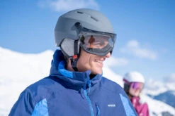 WEDZE Downhill Ski Helmet - H 350 Grey -Winter Sports Gear downhill ski helmet h 350 grey 10