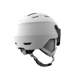 WEDZE Downhill Ski Helmet With Visor - H 350 White -Winter Sports Gear downhill ski helmet with visor h 350 white 3
