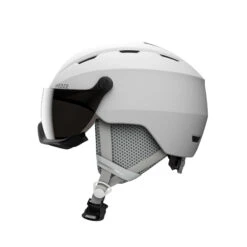 WEDZE Downhill Ski Helmet With Visor - H 350 White -Winter Sports Gear downhill ski helmet with visor h 350 white 8