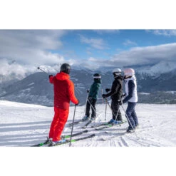 WEDZE Men’s Downhill Ski Pants - 500 Black -Winter Sports Gear downhill ski pants 500 black 17