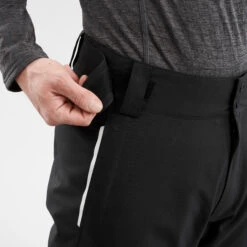 WEDZE Men’s Downhill Ski Pants - 500 Black -Winter Sports Gear downhill ski pants 500 black 6