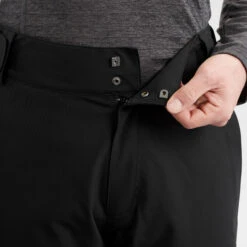 WEDZE Men’s Downhill Ski Pants - 500 Black -Winter Sports Gear downhill ski pants 500 black 8