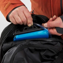 WEDZE Freeride Ski Backpack - FR 100 Black -Winter Sports Gear freeride ski backpack with laptop pocket fr 23 l black 12