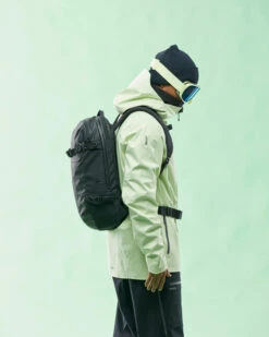 WEDZE Freeride Ski Backpack - FR 100 Black -Winter Sports Gear freeride ski backpack with laptop pocket fr 23 l black 17