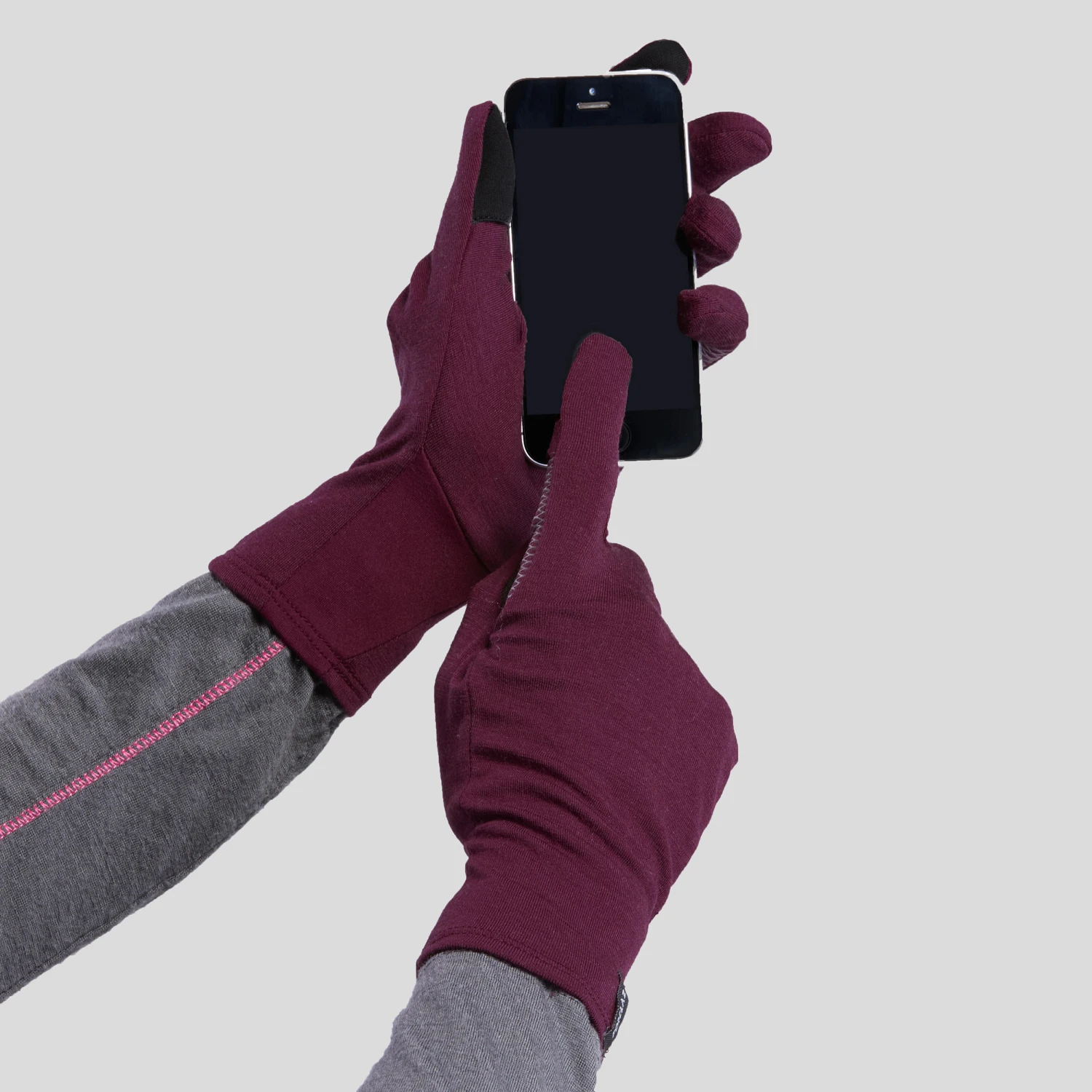 Hiking Liner Gloves - MT 500 Red 4 Hiking Liner Gloves - MT 500 Red - Image 2