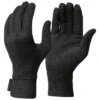 Silk Hiking Liner Gloves - MT 500 Black 1 Silk Hiking Liner Gloves - MT 500 Black -Winter Sports Gear hiking silk first layer gloves mt 500 black