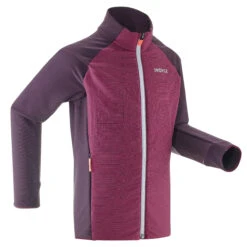 Kids' Cross-country Ski Jacket - XC S 550 Purple