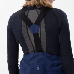 WEDZE Kids’ Downhill Ski Pants - 500 PNF Blue -Winter Sports Gear kids downhill ski pants 500 pnf blue 4