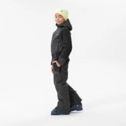 WEDZE Kids' Downhill Skiing Suit - 500 Grey -Winter Sports Gear kids downhill skiing suit 500 grey 12