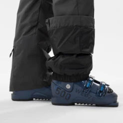 WEDZE Kids' Downhill Skiing Suit - 500 Grey -Winter Sports Gear kids downhill skiing suit 500 grey 8