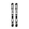 WEDZE Kids' Downhill Skis - Boost 500 Black/White -Winter Sports Gear kids downhill skis boost 500 black white