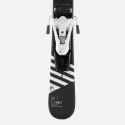 WEDZE Kids' Downhill Skis - Boost 500 Black/White -Winter Sports Gear kids downhill skis boost 500 black white 5
