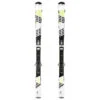 WEDZE Kids’ Downhill Skis With Bindings - Boost 500 White/Yellow -Winter Sports Gear kids downhill skis with bindings boost 500 white yellow