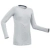Kids' High-Tech Cross-Country Skiing Base Layer - UW 500 Grey 1 Kids' High-Tech Cross-Country Skiing Base Layer - UW 500 Grey -Winter Sports Gear kids high tech cross country skiing base layer xc s uw 500 grey