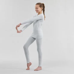 Kids' High-Tech Cross-Country Skiing Base Layer - UW 500 Grey 15 Kids' High-Tech Cross-Country Skiing Base Layer - UW 500 Grey -Winter Sports Gear kids high tech cross country skiing base layer xc s uw 500 grey 3