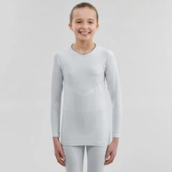 Kids' High-Tech Cross-Country Skiing Base Layer - UW 500 Grey 16 Kids' High-Tech Cross-Country Skiing Base Layer - UW 500 Grey -Winter Sports Gear kids high tech cross country skiing base layer xc s uw 500 grey 4