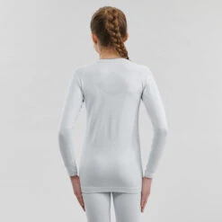 Kids' High-Tech Cross-Country Skiing Base Layer - UW 500 Grey 18 Kids' High-Tech Cross-Country Skiing Base Layer - UW 500 Grey -Winter Sports Gear kids high tech cross country skiing base layer xc s uw 500 grey 6