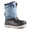 Quechua Kids’ Winter Boots - SH 500 Blue -Winter Sports Gear kids hiking snow boots x warm sh500 blue black