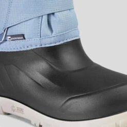 Quechua Kids’ Winter Boots - SH 500 Blue -Winter Sports Gear kids hiking snow boots x warm sh500 blue black 4