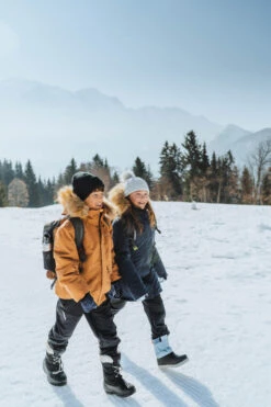 Quechua Kids’ Winter Boots - SH 500 Blue -Winter Sports Gear kids hiking snow boots x warm sh500 blue black 9