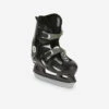 Kids' Ice Skates - Play 3 Black -Winter Sports Gear kids ice skates play 3 black