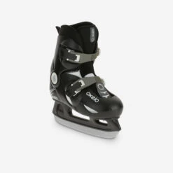 Kids' Ice Skates - Play 3 Black