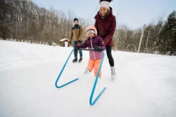 Kids' Ice Skates - Play 3 White/Purple -Winter Sports Gear kids ice skates play 3 white purple 9