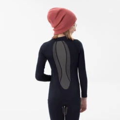 WEDZE Kids’ Ski Base Layer Top - BL 500 Blue 29 WEDZE Kids’ Ski Base Layer Top - BL 500 Blue -Winter Sports Gear kids ski base layer top i soft bl 580 blue 12