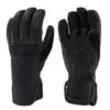 WEDZE Waterproof Ski Gloves - 550 Black -Winter Sports Gear kids ski gloves 550 black