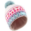 WEDZE Kids’ Ski Hat - Pink/Turquoise 2 WEDZE Kids’ Ski Hat - Pink/Turquoise -Winter Sports Gear kids ski hat pink turquoise